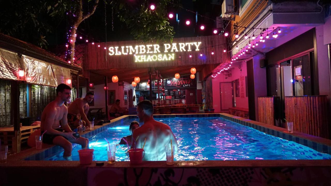 Slumber Party Bangkok Khaosan Hostel ภายนอก รูปภาพ