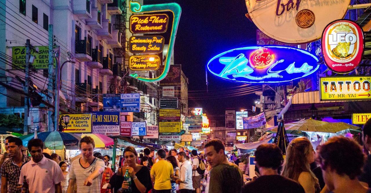 Slumber Party Bangkok Khaosan Hostel ภายนอก รูปภาพ